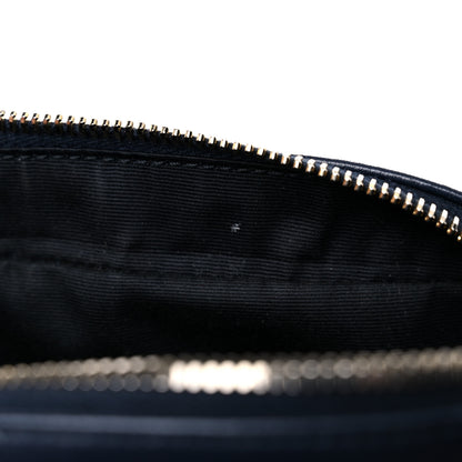 Saint Laurent Calfskin Matelasse Monogram Lou Camera Bag Deep Marine 12 of 12