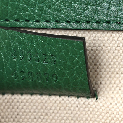Gucci Dollar Calfskin Enamel Small Dionysus Shoulder Bag Emerald Electric Blue 7 of 12