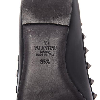 Valentino Garavani Nappa Rockstud Ballerina Flats 35.5 Black 8 of 9