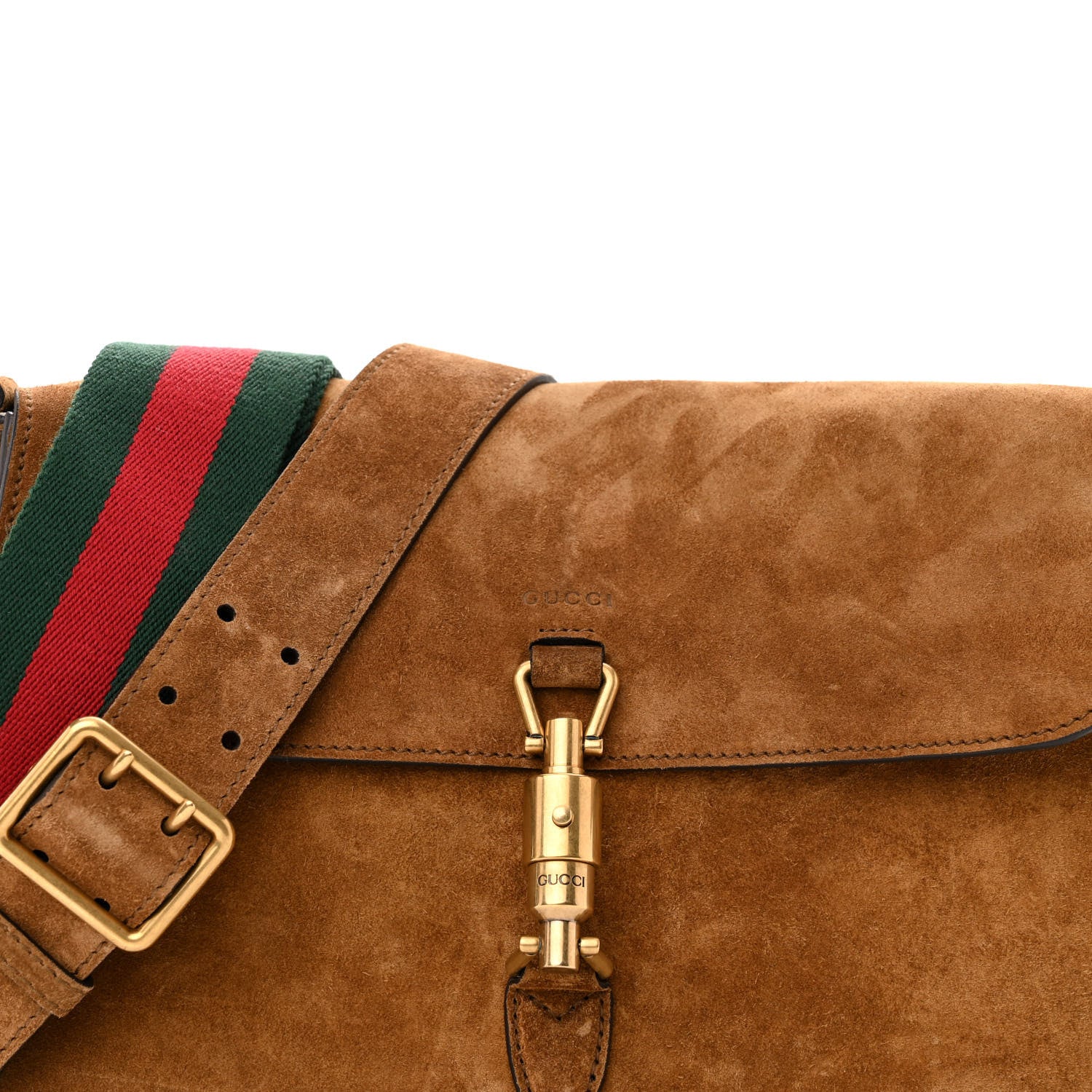 Gucci Soft Suede Small Jackie Shoulder Bag Brown 8 of 12