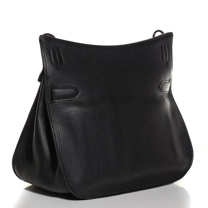 Hermes Taurillon Clemence Jypsiere 34 Black 3 of 17