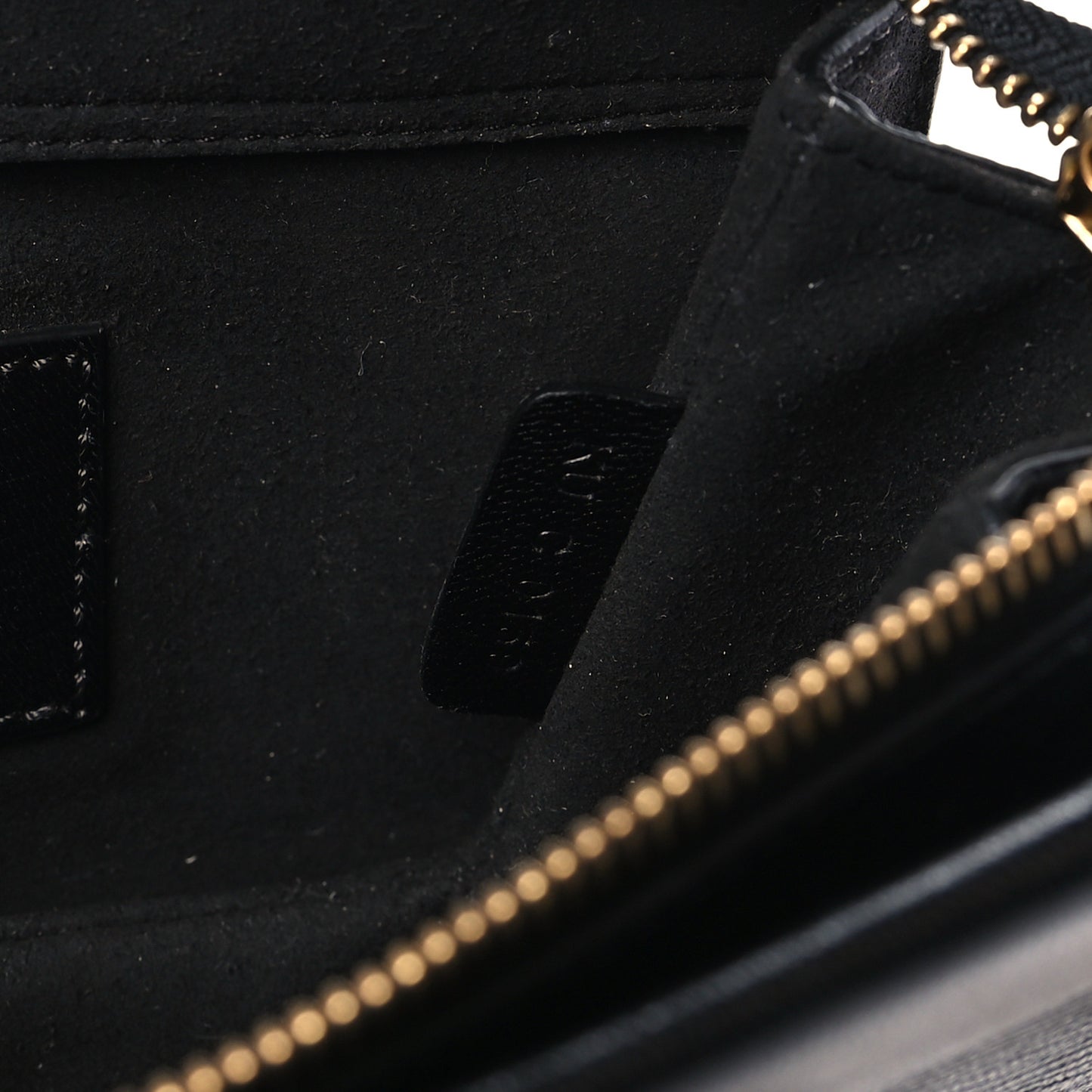 Textured Calfskin Cross 3 Crossbody Bag Black
