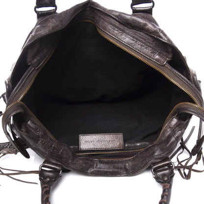 Balenciaga Agneau Classic Hardware Part Time Cigare Fonce 4 of 14