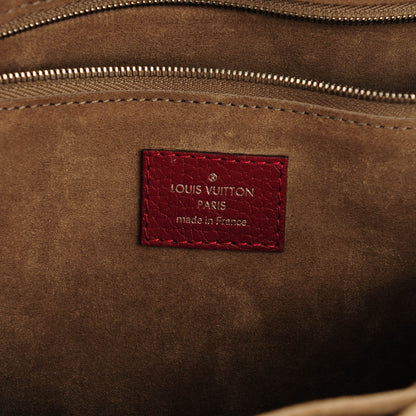 Louis Vuitton Cuir Taurillon Soft Lockit PM Griotte 6 of 7