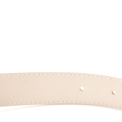 Louis Vuitton Damier Azur LV Initiales Belt 80 32 7 of 10