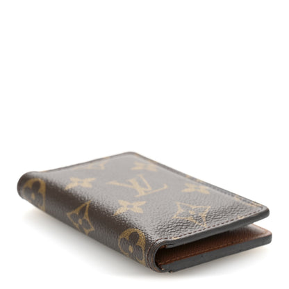Louis Vuitton Monogram Pocket Organizer Card Holder NM 4 of 9