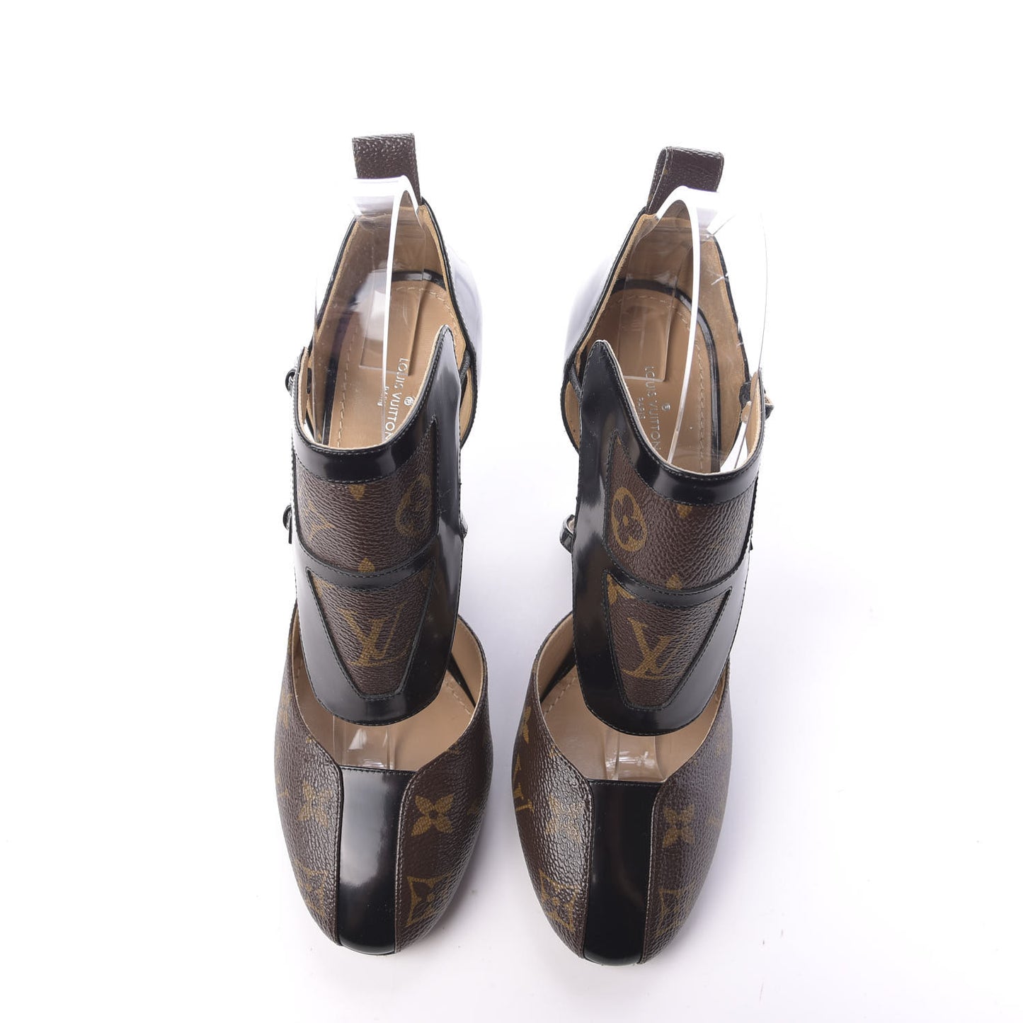 Monogram Headline Pumps 40 Black