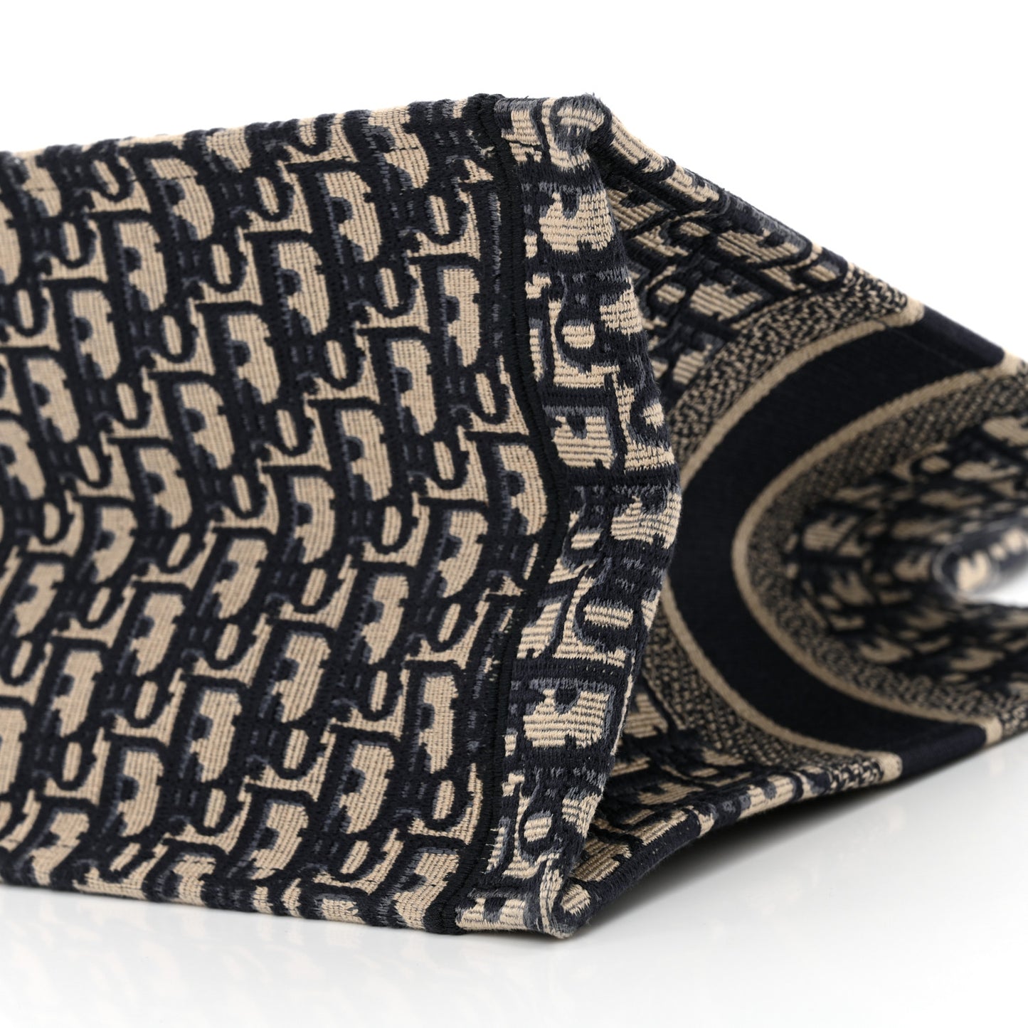 Oblique Medium Book Tote Blue Multicolor