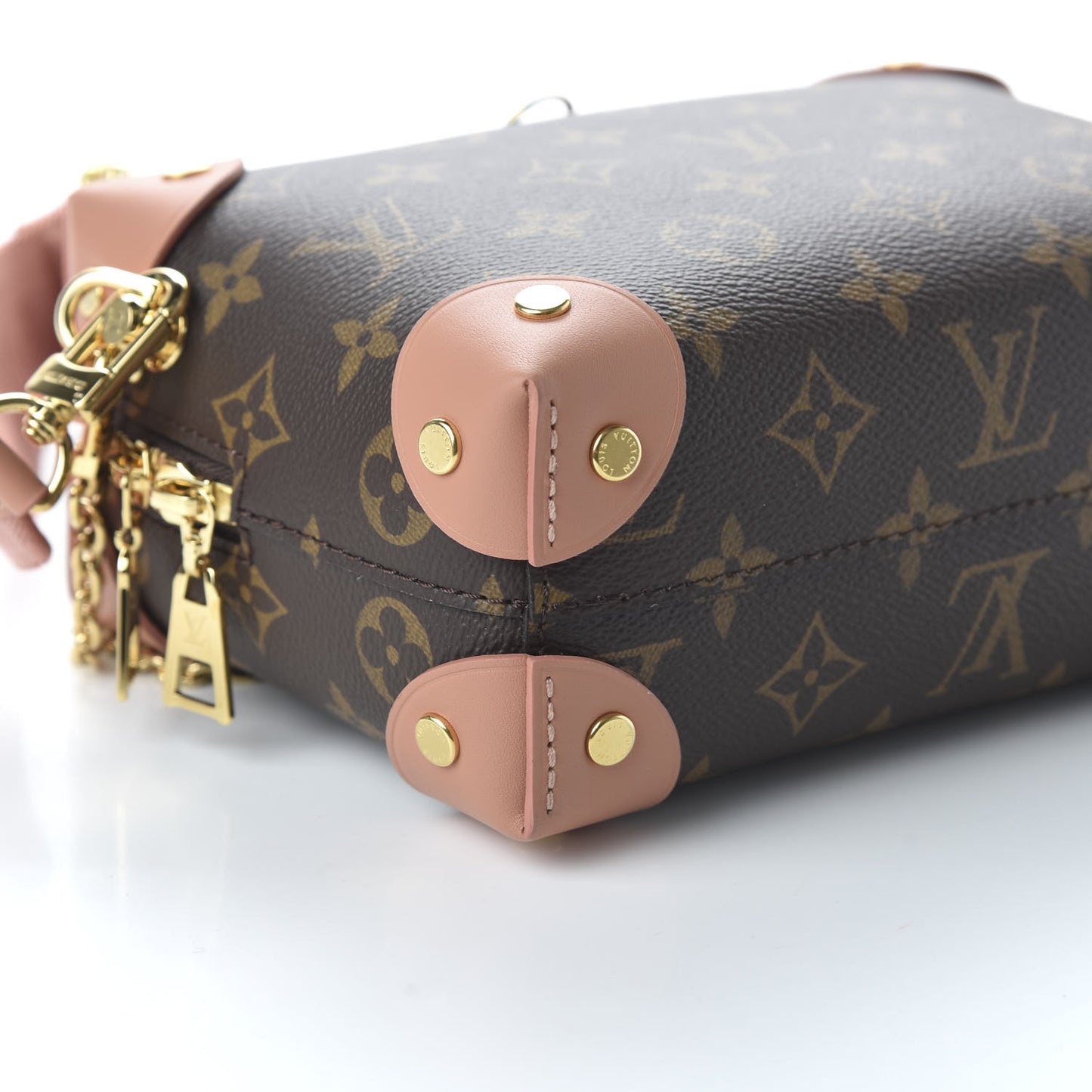 Monogram Petite Malle Souple Peach