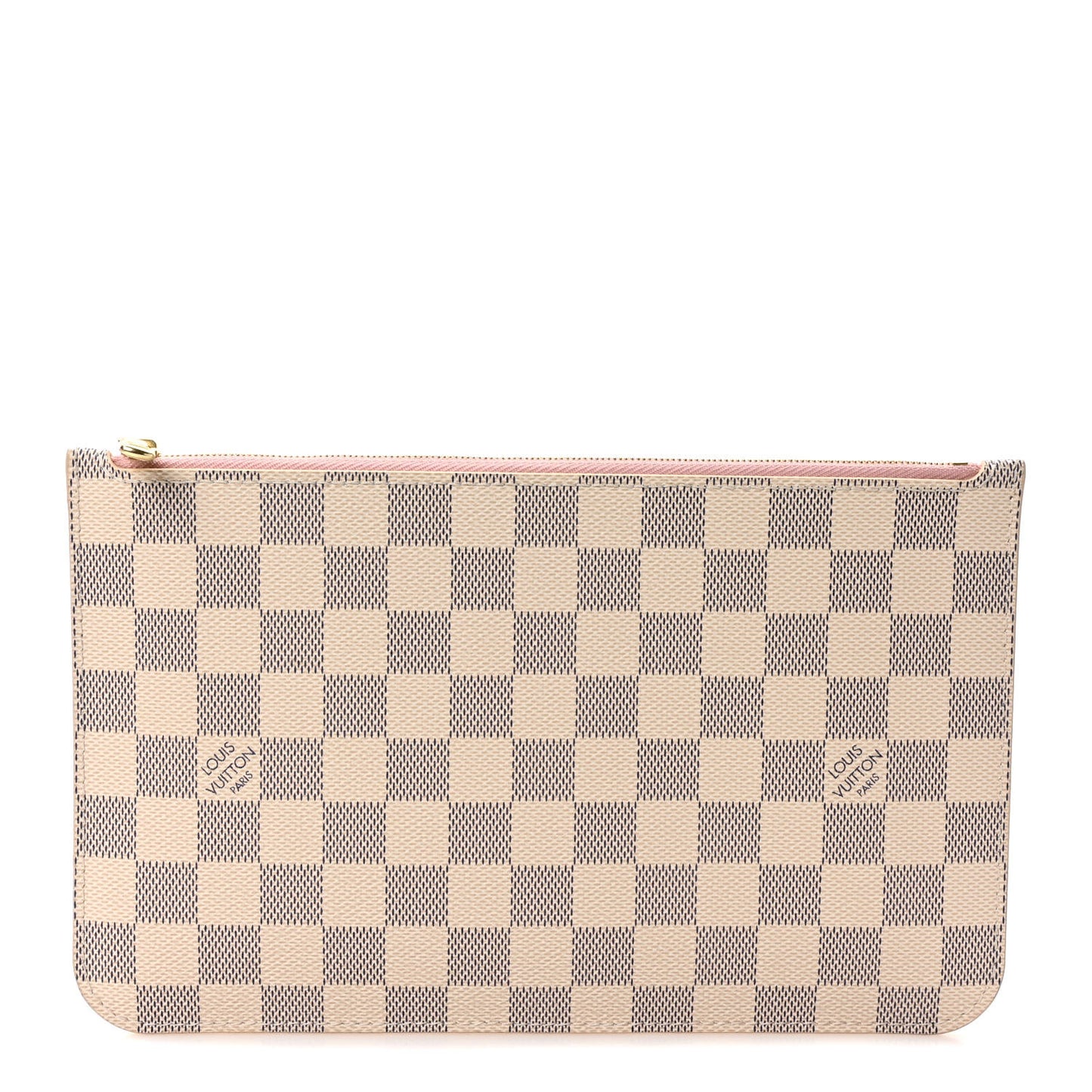 Damier Azur Neverfull MM GM Pochette Rose Ballerine