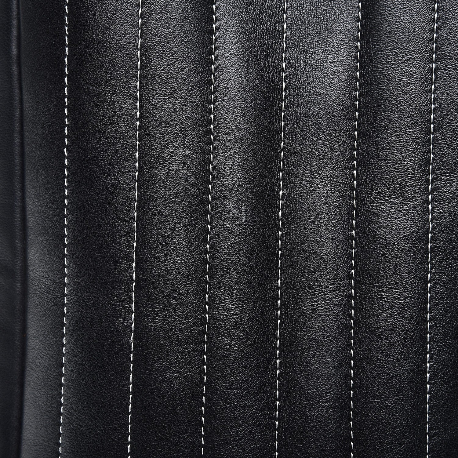 Chanel Lambskin Vertical Quilted Large Mademoiselle Tote Black 9 of 10