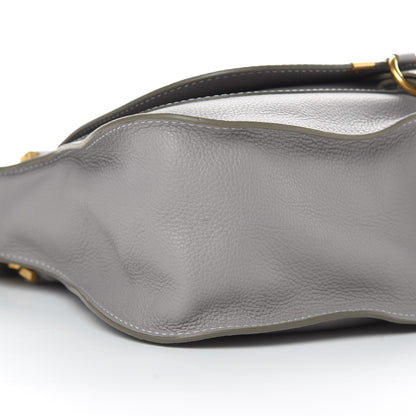 Chloe Calfskin Medium Marcie Satchel Cashmere Grey 9 of 10