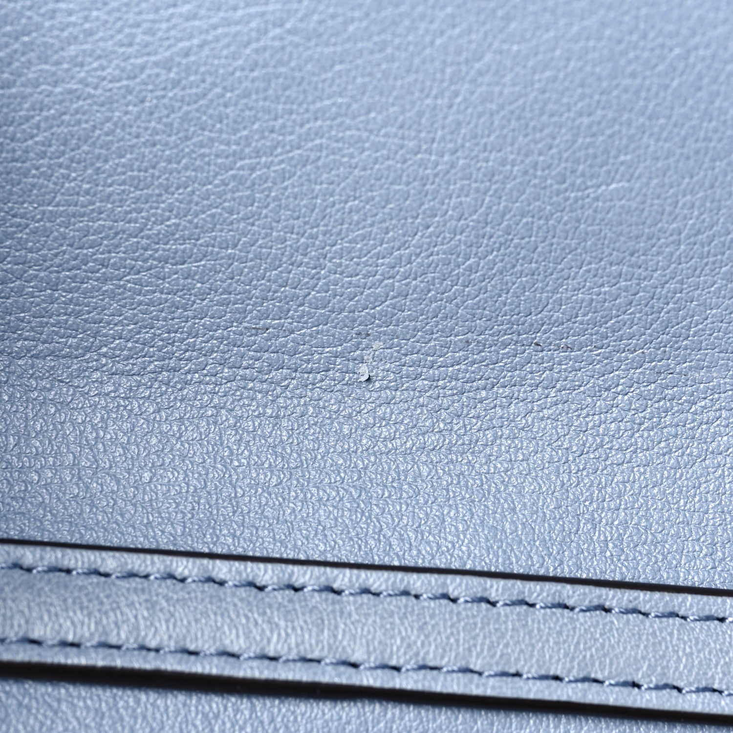 Chloe Calfskin Small Nile Bracelet Minaudiere Bag Washed Blue 8 of 8