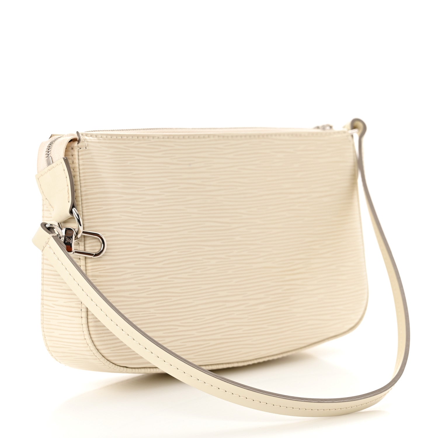 Louis Vuitton Epi Pochette Accessories NM Ivory 2 of 13