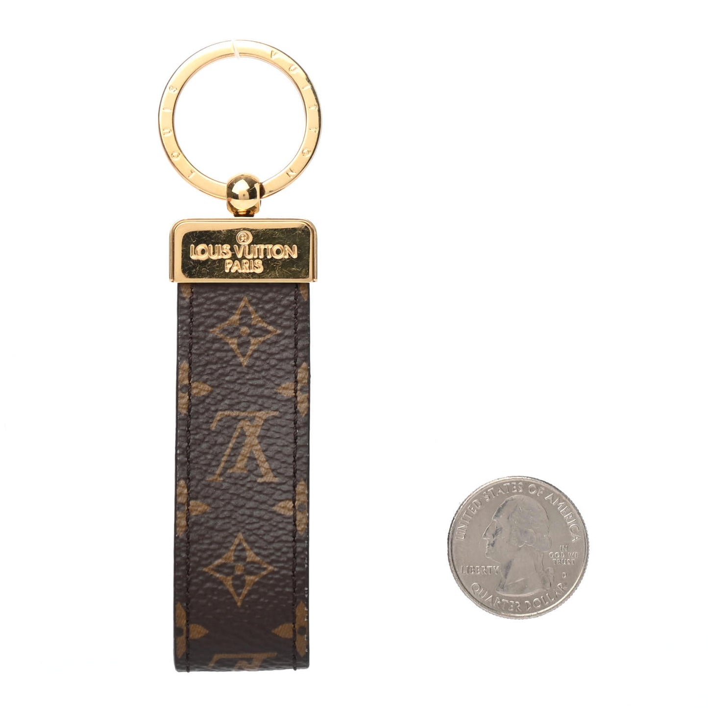 Monogram Dragonne Key Holder