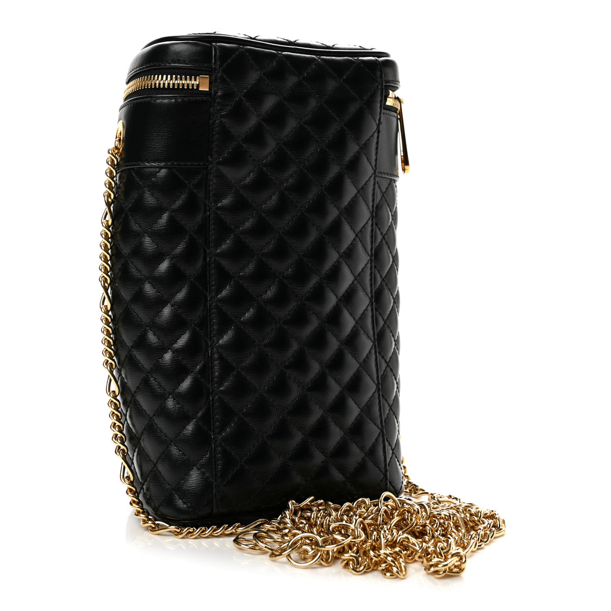 Gucci Calfskin Trapuntata Zumi Belt Bag Black 3 of 13