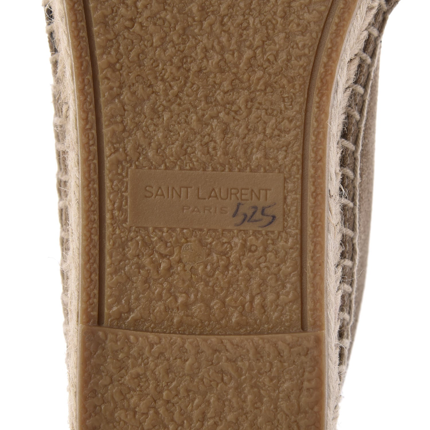 Saint Laurent Suede Espadrilles 35 Rose Antique 8 of 9