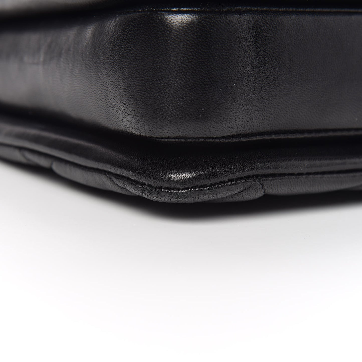 Lambskin Quilted Small Trendy CC Dual Handle Flap Bag Black