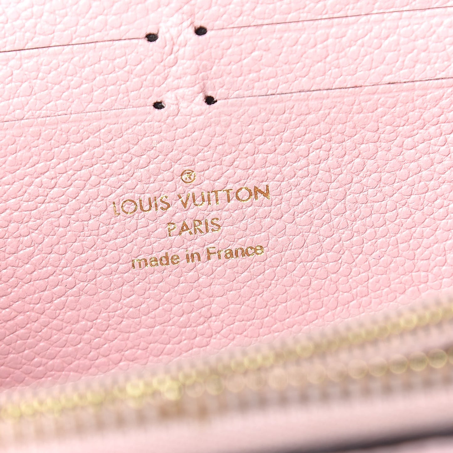 Empreinte Clemence Wallet Rose Ballerine