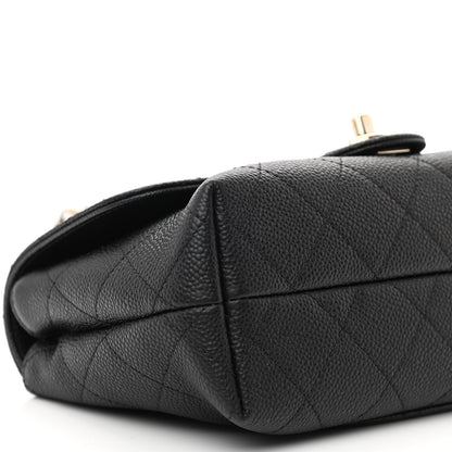 Chanel Caviar Quilted Small City Walk Flap Black 9 of 10