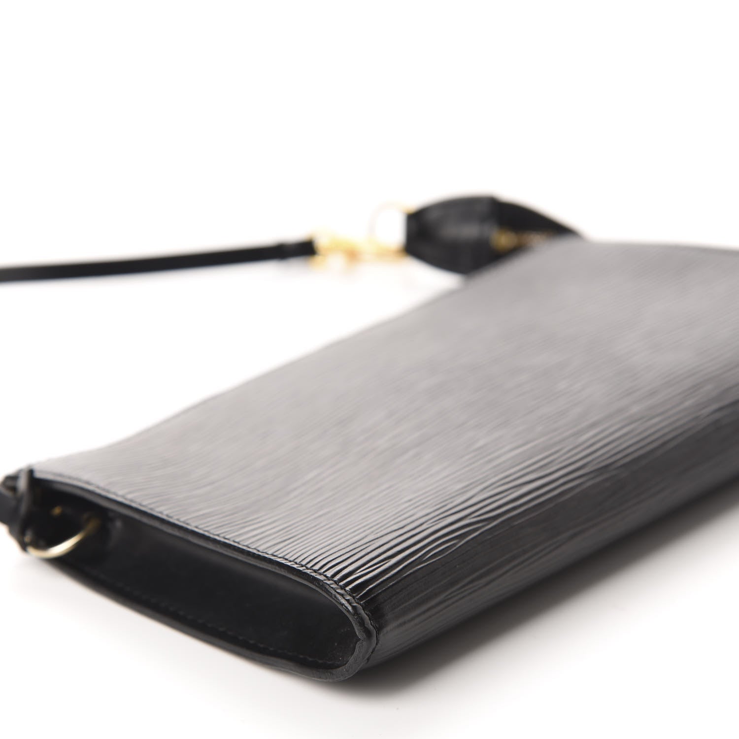 Louis Vuitton Epi Pochette Accessories 24 Black 6 of 11