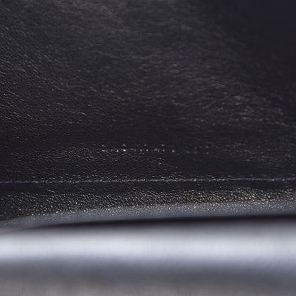 Saint Laurent Sheepskin Tri-Quilt Monogram Envelope Chain Wallet Black 7 of 10
