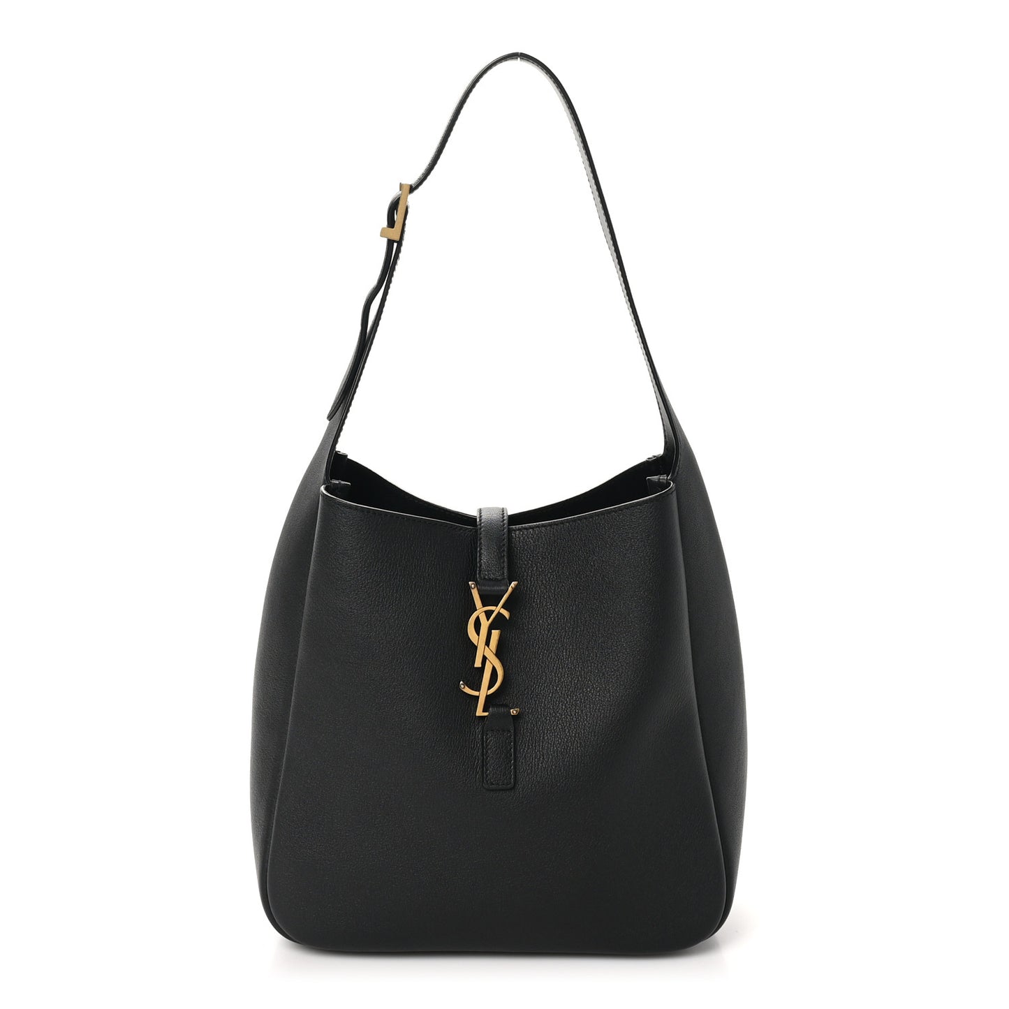 Smooth Calfskin Small Le 5 A 7 Soft Hobo Black