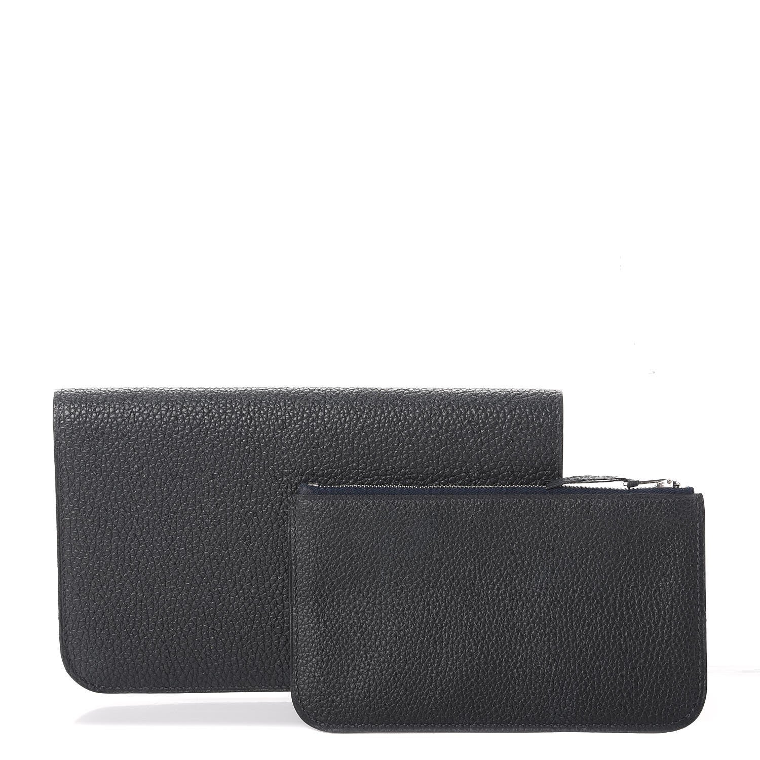 Hermes Togo Dogon Duo Wallet Bleu Ocean 5 of 15