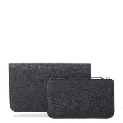 Hermes Togo Dogon Duo Wallet Bleu Ocean 5 of 15