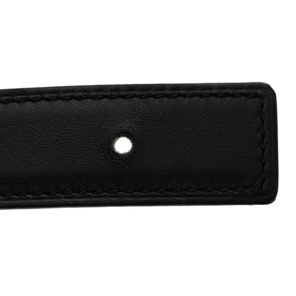 Hermes Swift Epsom 24mm Mini Constance H Belt 75 Black Gold 5 of 10