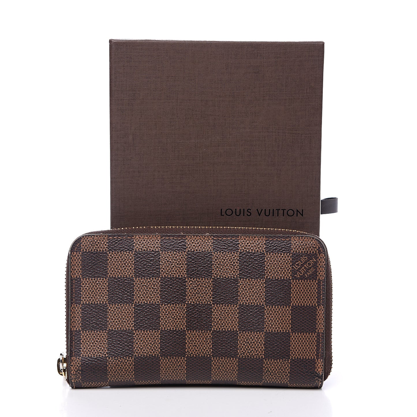 Damier Ebene Zippy Compact Wallet