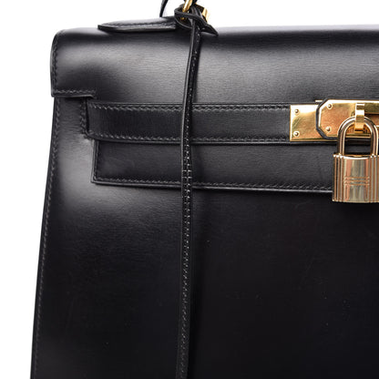Hermes Box Kelly Sellier 32 Black 11 of 12