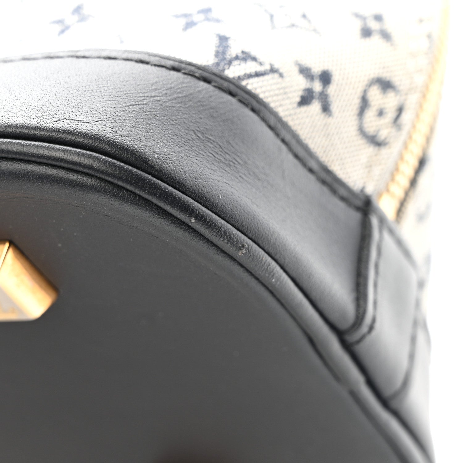 Louis Vuitton Mini Monogram Alma Long Blue 11 of 16