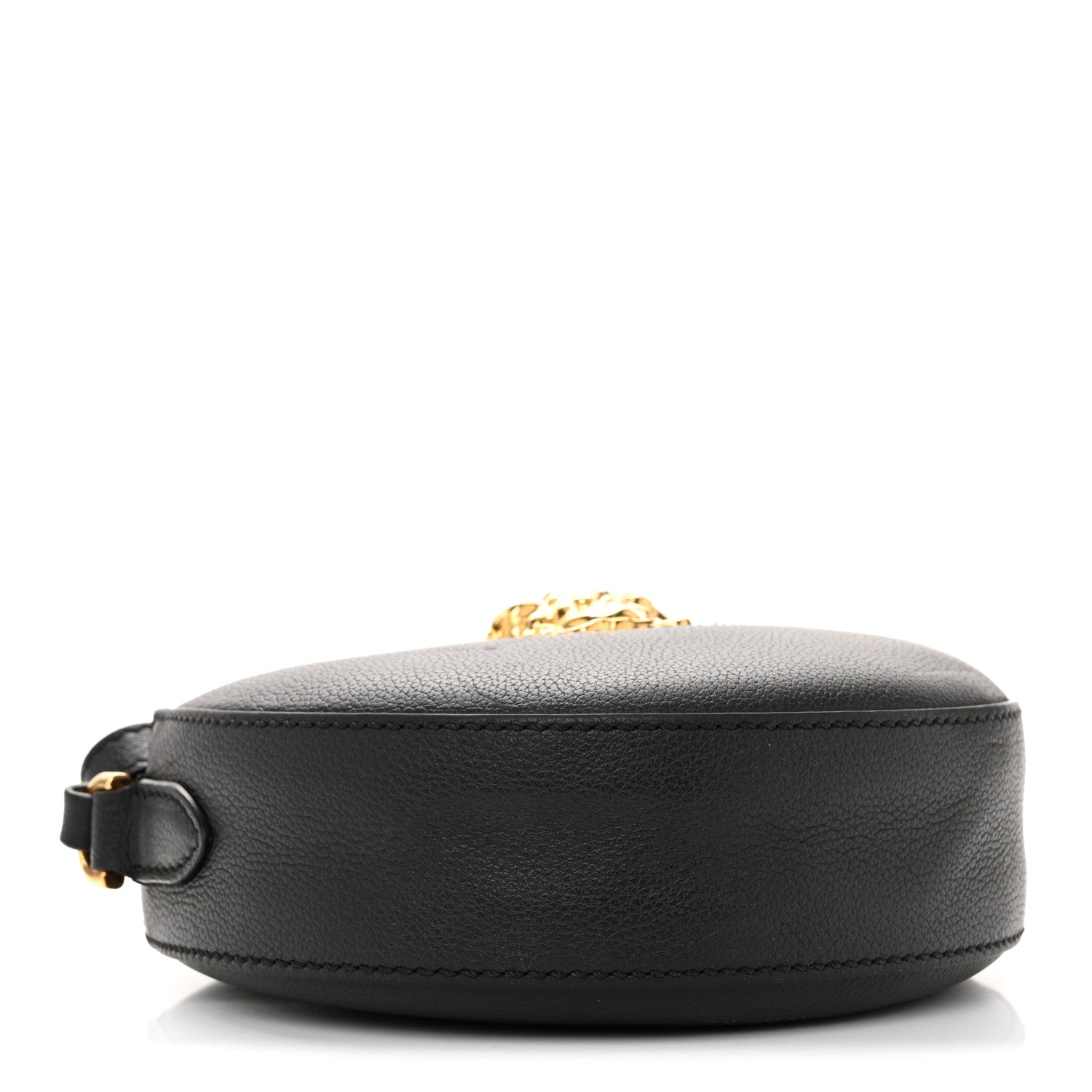 Versace Calfskin La Medusa Round Camera Bag Black 4 of 12