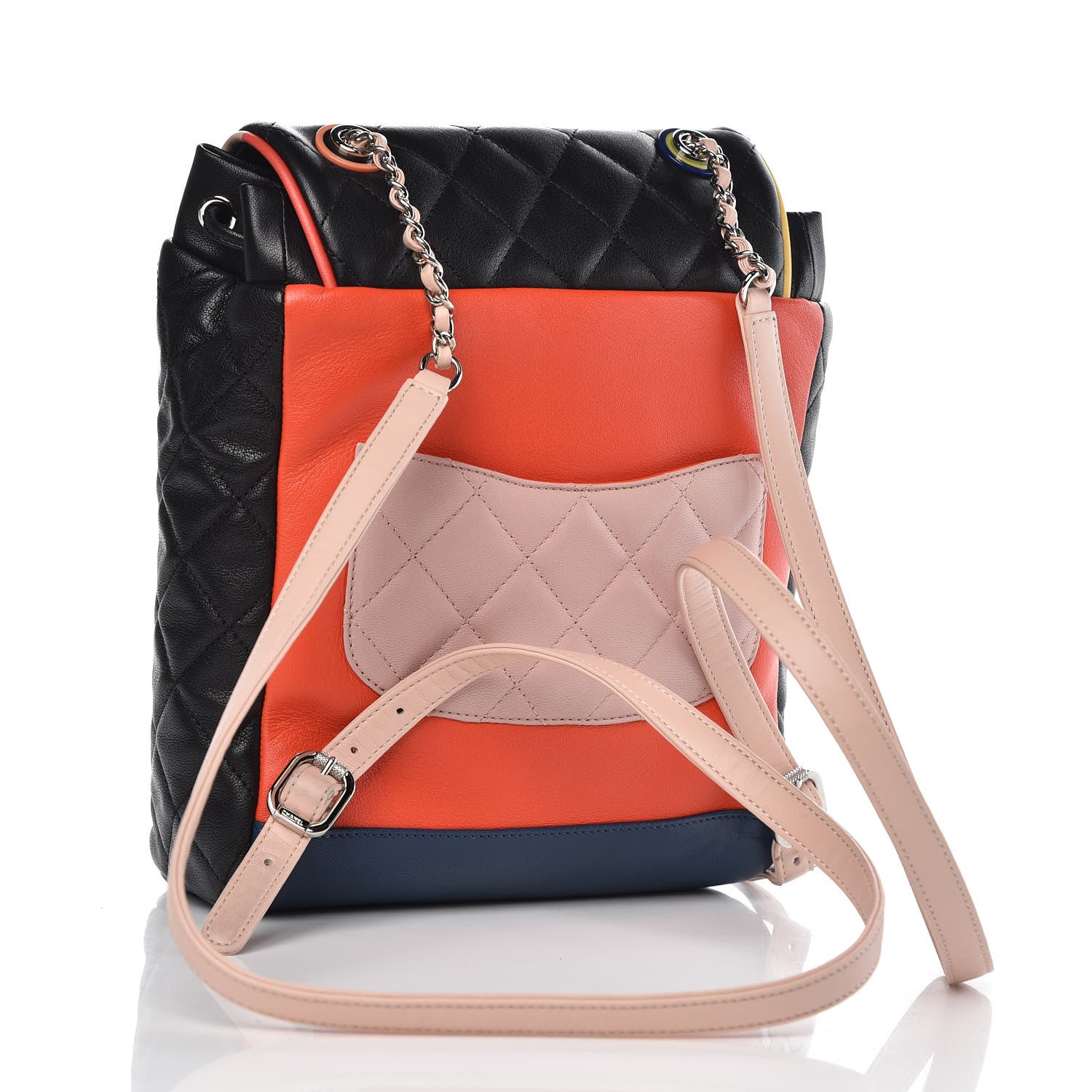 Chanel Lambskin Quilted Small Cuba Urban Spirit Backpack Black 3 of 7