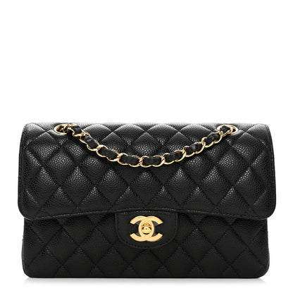 Chanel Caviar Quilted Small Double Flap Black 1 of 8