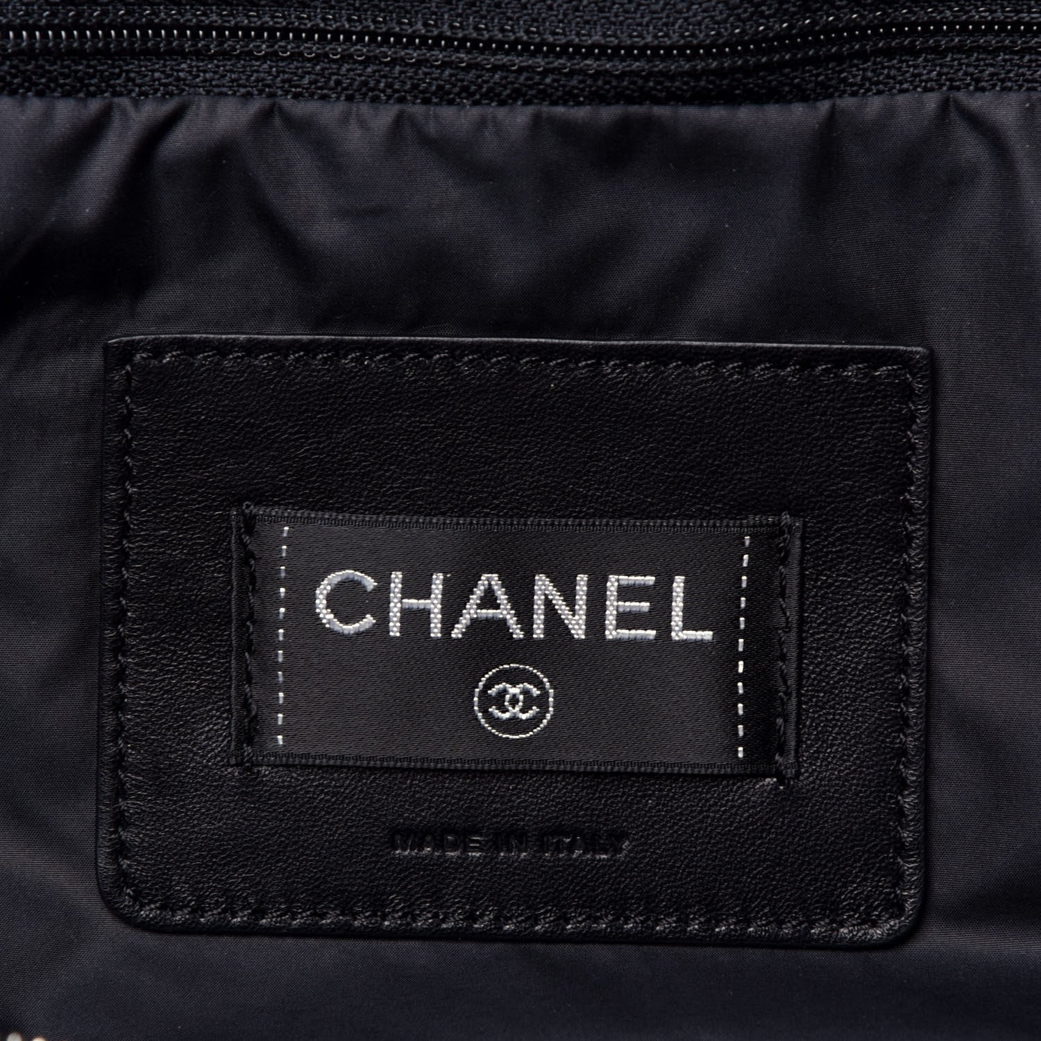 Chanel Nylon Embossed Doudoune Bowling Bag Black 7 of 10