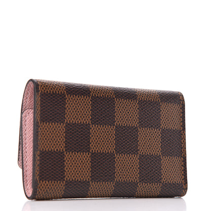 Louis Vuitton Damier Ebene Multicles 6 Key Holder Rose Ballerine 3 of 8