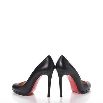 Christian Louboutin Calfskin Bruges 120 Pumps 40 Black 18 of 27