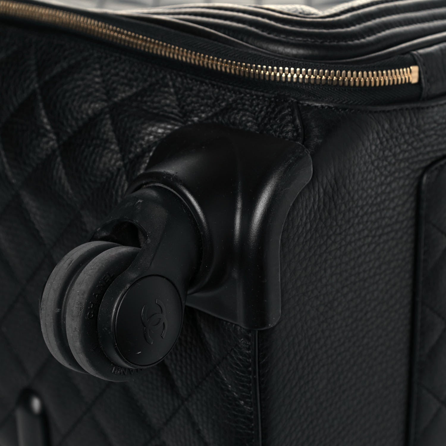Chanel Calfskin Quilted Coco Case Trolley Black 10 of 18
