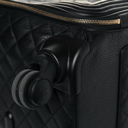 Chanel Calfskin Quilted Coco Case Trolley Black 10 of 18