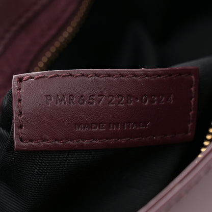 Saint Laurent Patent Le 5 A 7 Hobo Bordeaux 7 of 11