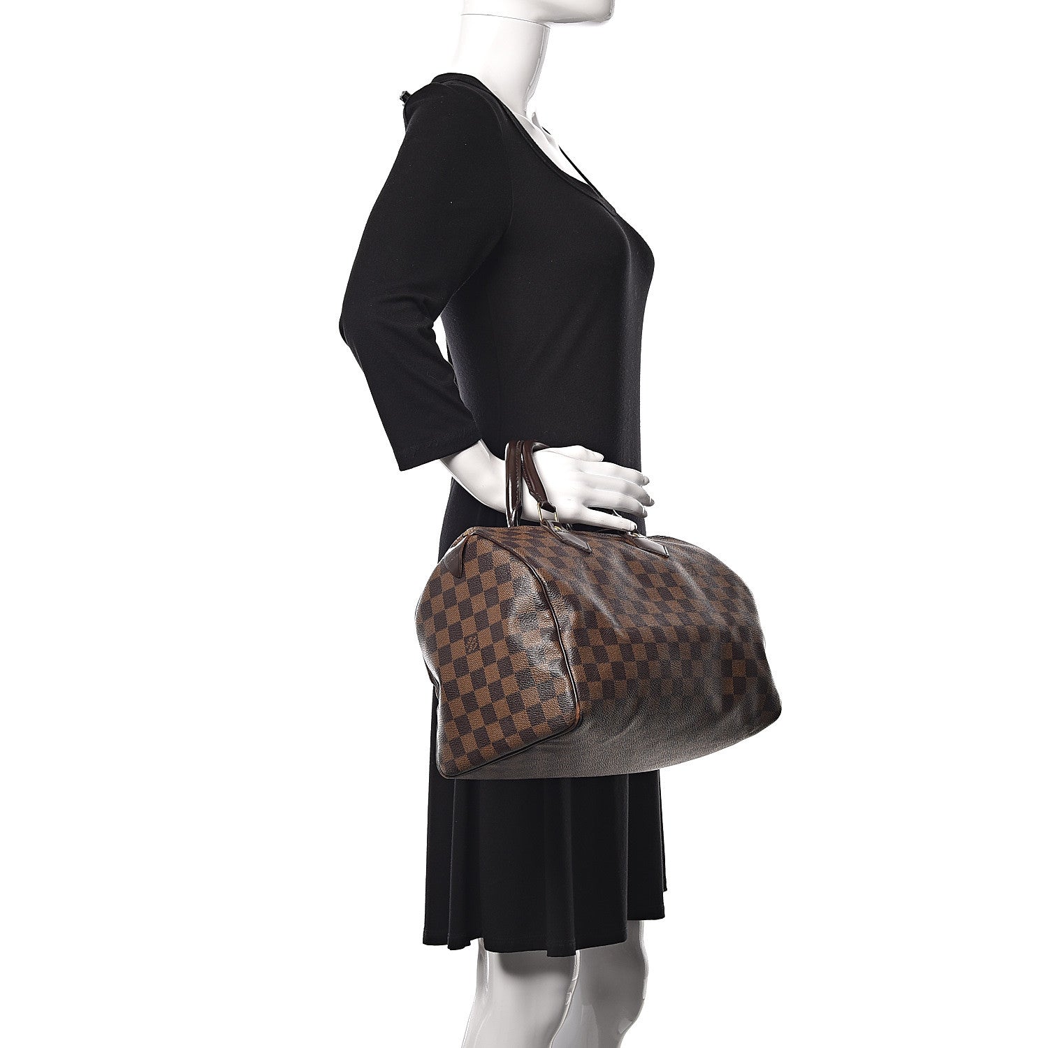 Louis Vuitton Damier Ebene Speedy 30 2 of 20