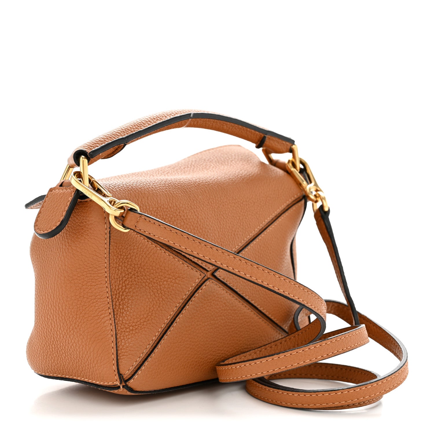 ロエベ LOEWE パズル PUZZLE MINI BAG TAN ロエベ - パズルバッグ ミニ | HBX