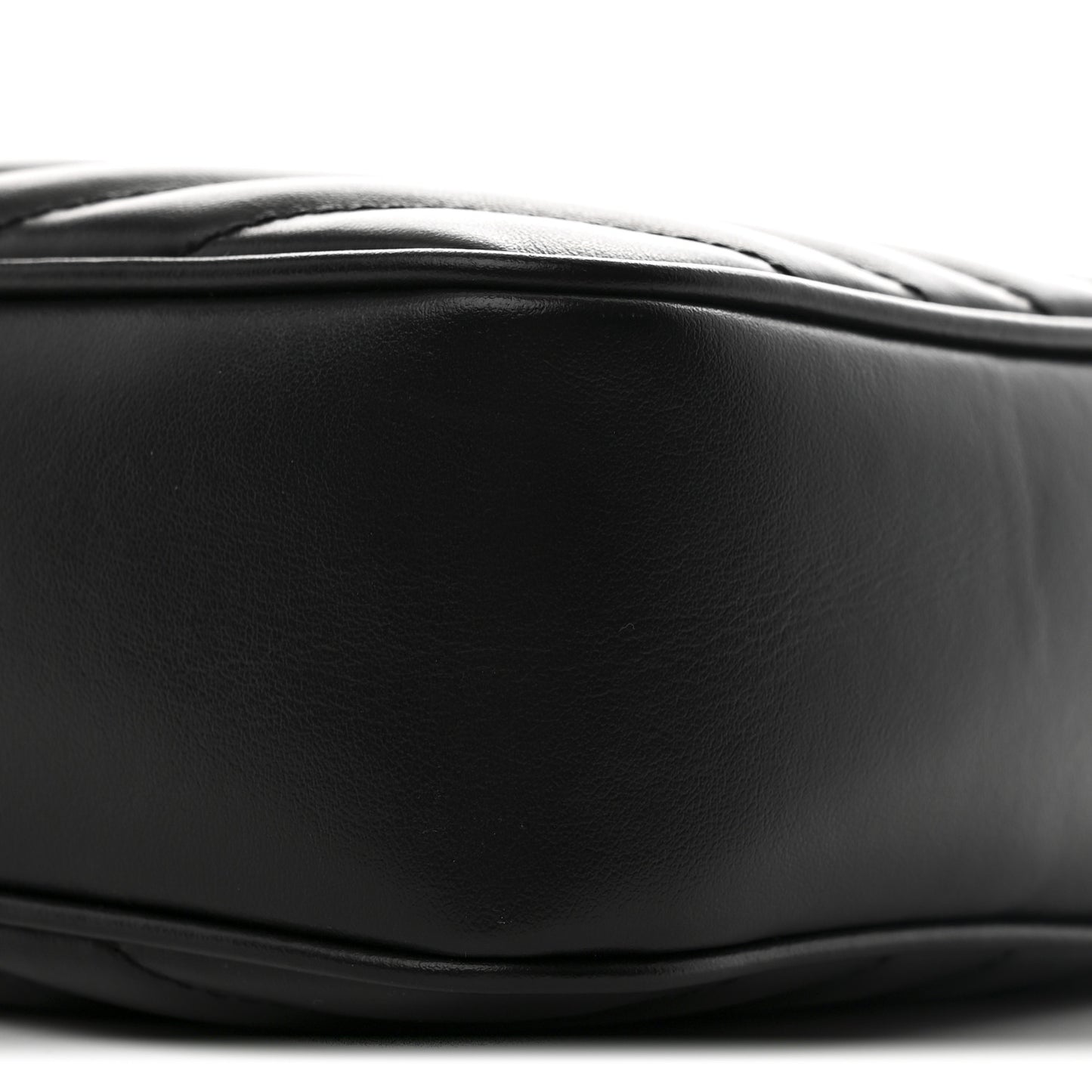 Calfskin Matelasse Monogram Lou Camera Bag Black