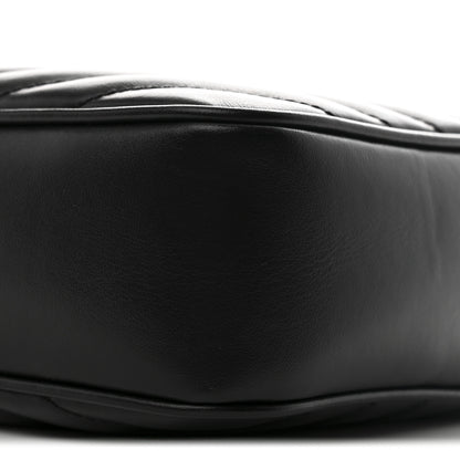 Saint Laurent Calfskin Matelasse Monogram Lou Camera Bag Black 10 of 10