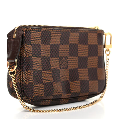 Louis Vuitton Damier Ebene Mini Pochette Accessories 3 of 9