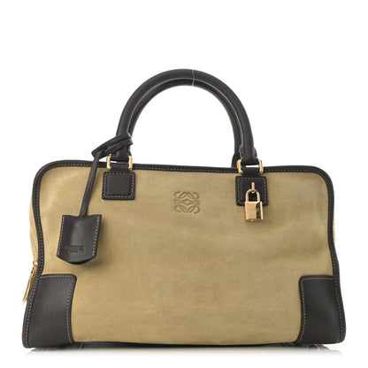 Loewe Suede Calfskin Amazona 36 Gold Brown 1 of 9