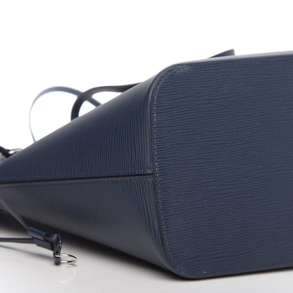 Louis Vuitton Epi Neverfull MM Indigo 7 of 9