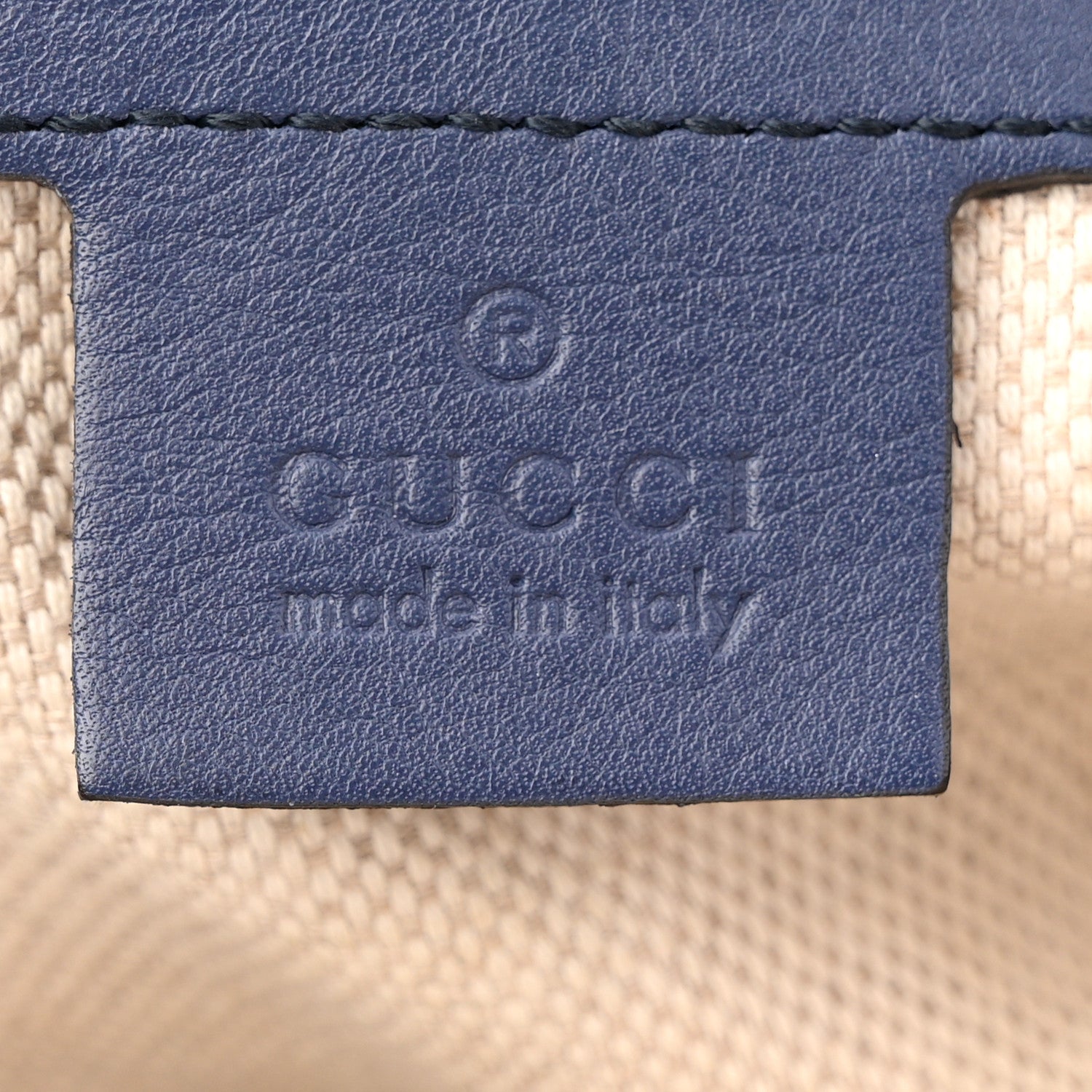 Gucci Vernice Naplack Small Soho Shoulder Bag Uniform Blue 6 of 12